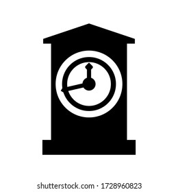 clock icon or logo isolated sign symbol vector illustration - high quality black style vector icons
