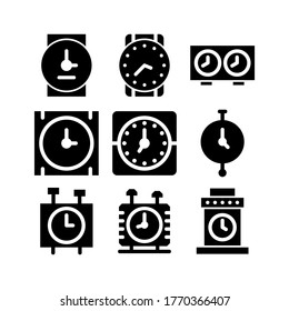 clock icon or logo isolated sign symbol vector illustration - Collection of high quality black style vector icons
