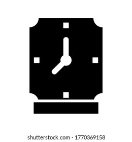 clock icon or logo isolated sign symbol vector illustration - high quality black style vector icons
