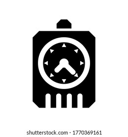 clock icon or logo isolated sign symbol vector illustration - high quality black style vector icons
