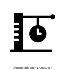 clock icon or logo isolated sign symbol vector illustration - high quality black style vector icons
