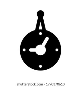 clock icon or logo isolated sign symbol vector illustration - high quality black style vector icons
