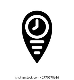 clock icon or logo isolated sign symbol vector illustration - high quality black style vector icons
