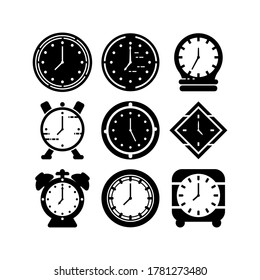 clock icon or logo isolated sign symbol vector illustration - Collection of high quality black style vector icons
