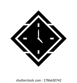 clock icon or logo isolated sign symbol vector illustration - high quality black style vector icons
