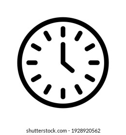 clock icon or logo isolated sign symbol vector illustration - high quality black style vector icons
