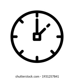 clock icon or logo isolated sign symbol vector illustration - high quality black style vector icons

