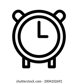 clock icon or logo isolated sign symbol vector illustration - high quality black style vector icons
