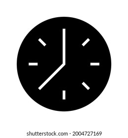 clock icon or logo isolated sign symbol vector illustration - high quality black style vector icons
