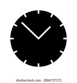 clock icon or logo isolated sign symbol vector illustration - high quality black style vector icons
