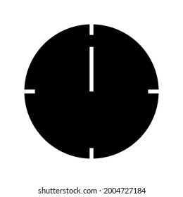 clock icon or logo isolated sign symbol vector illustration - high quality black style vector icons
