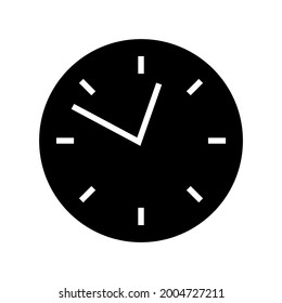 clock icon or logo isolated sign symbol vector illustration - high quality black style vector icons

