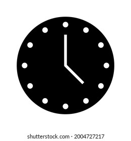 clock icon or logo isolated sign symbol vector illustration - high quality black style vector icons
