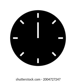 clock icon or logo isolated sign symbol vector illustration - high quality black style vector icons
