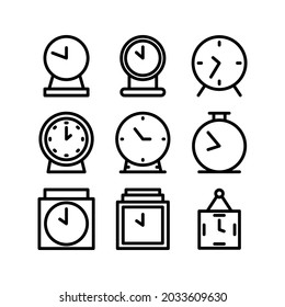 clock icon or logo isolated sign symbol vector illustration - Collection of high quality black style vector icons
