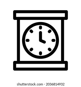 clock icon or logo isolated sign symbol vector illustration - high quality black style vector icons
