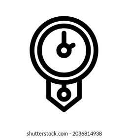 clock icon or logo isolated sign symbol vector illustration - high quality black style vector icons
