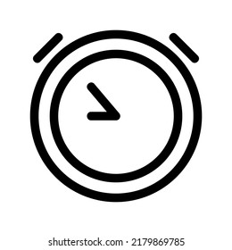 clock icon or logo isolated sign symbol vector illustration - high quality black style vector icons
