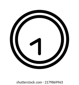 icono de reloj o logotipo símbolo de signo aislado ilustración vectorial - iconos vectoriales de estilo negro de alta calidad
