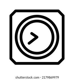 clock icon or logo isolated sign symbol vector illustration - high quality black style vector icons
