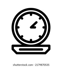 clock icon or logo isolated sign symbol vector illustration - high quality black style vector icons
