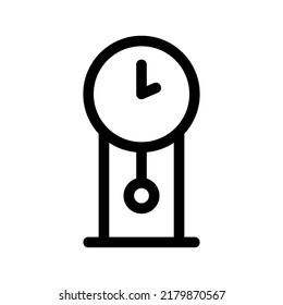 clock icon or logo isolated sign symbol vector illustration - high quality black style vector icons
