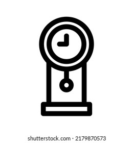 clock icon or logo isolated sign symbol vector illustration - high quality black style vector icons
