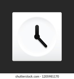 clock icon mobile web