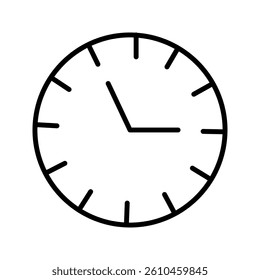 clock icon on white bacground