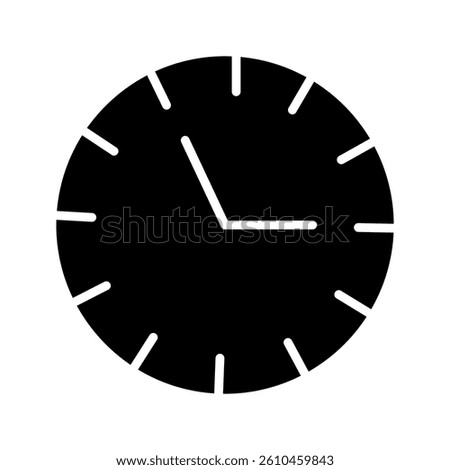 clock icon on white bacground