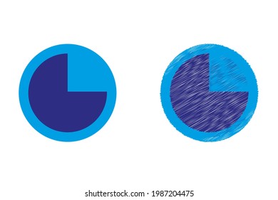 Clock icon. On white background. Vector image.