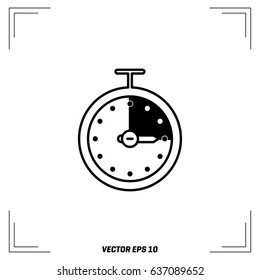 clock icon on a whitebackground