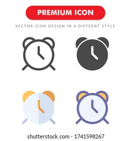 clock icon pack isolated on white background. for your web site design, logo, app, UI. Vector graphics illustration and editable stroke. EPS 10.