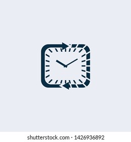 Clock icon, Passage of time symbol