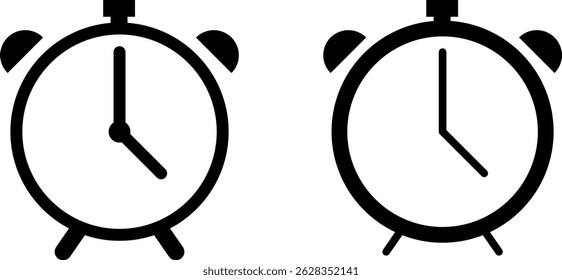  Conjunto de iconos de reloj. Símbolo de la velocidad del tiempo. entrega rápida de la velocidad. signo del icono del reloj 