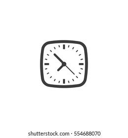 clock icon. sign design