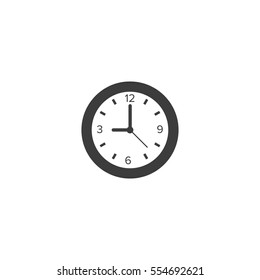 clock icon. sign design