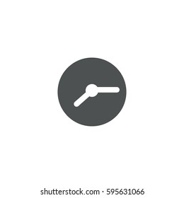 clock icon. sign design