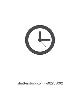 clock icon. sign design