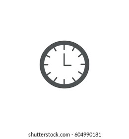 clock icon. sign design