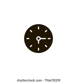 clock icon. sign design