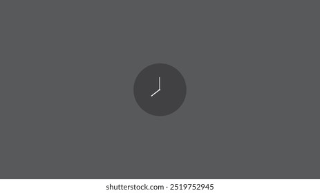 Icono de reloj. Diseño de signo, icono de reloj o símbolo Vector Ilustración de diseño plano
