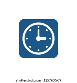 Clock icon sign symbol