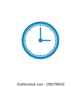 Clock icon sign, Clock icon symbol vector illustration