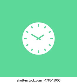 Clock icon. Clock sign vector.