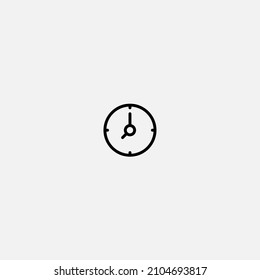 Clock icon sign vector,Symbol, logo illustration for web and mobile