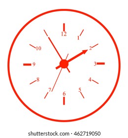 Clock icon stock vector