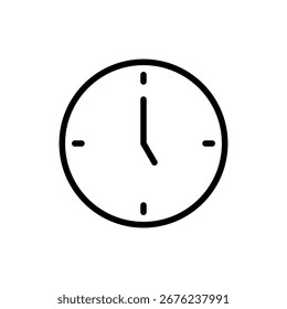 Icono de reloj para App y Sitios web. Signo de tiempo y símbolo. icono de reloj