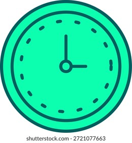 Clock Icon Symbol Art Sign
