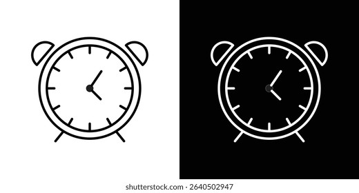 Clock icon symbol concept for graphic design, Website, UI. EPS